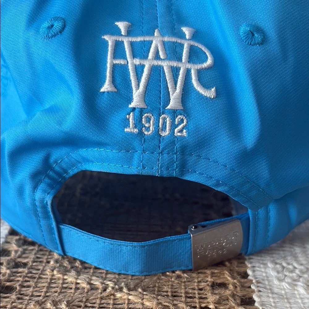 Weber Ranch Blue Weber Agave Turquoise Baseball Cap - NWOT